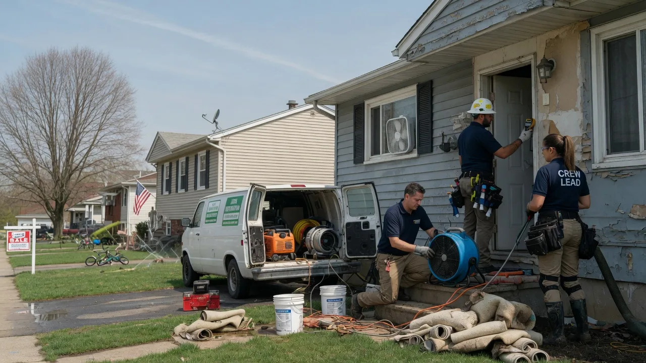 Flood Cleanup in Burnside, PA near me